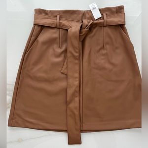 Banana Republic faux leather skirt